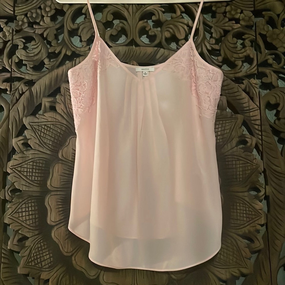 Talula pale pink lace camisole tank